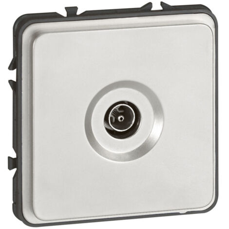 Prise télévision simple Soliroc IK10 IP20 (077882)