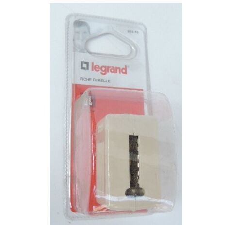 Prise tel.mobile 6 contacts LEGRAND 091053