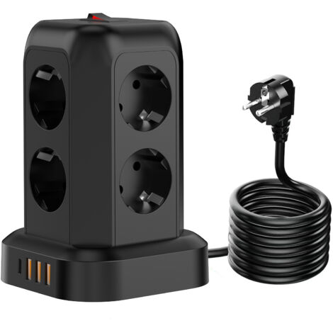 Prise tour USB-C, multiprise LVD certifiée CE