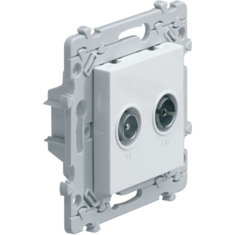 Hager - WE253 Essensya Prise tv plus fm directe