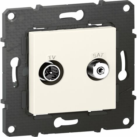 Prise Antenne TV/FM/Satellite Legrand 84329 (réf. 843 29) - Neuf, Pour Installation électrique Et Connexion Audiovisuelle