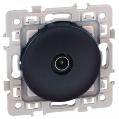 Prise TV simple - 470 à 790 MHz - SQUARE Couleur Anthracite
