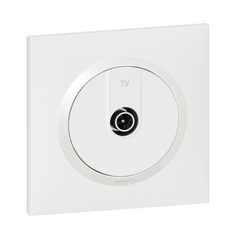 Prise Antenne TV/FM Legrand Arnould - Blanc - Pour Télévision - Occasion