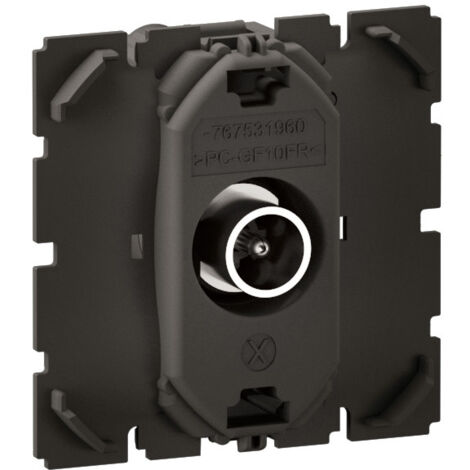 Prise TV simple mâle étoile blindée - Céliane - CM0382 - Legrand