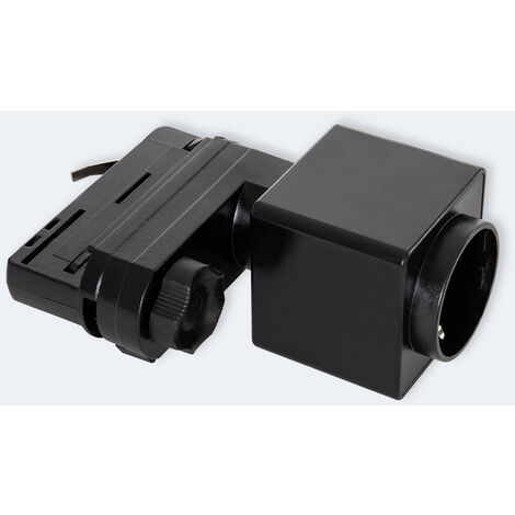 Prise Type F ¨Shuko¨pour Rail Triphasé  Noir