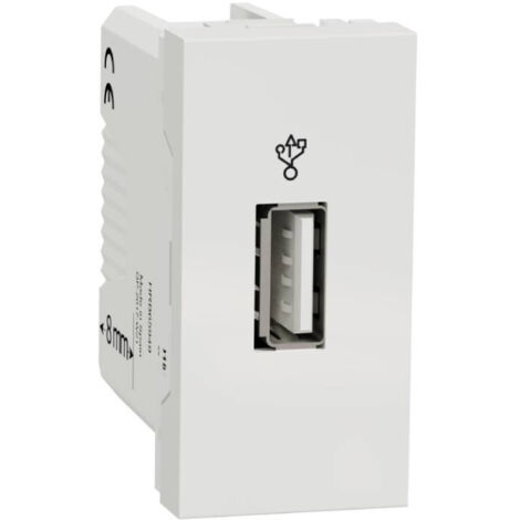 Prise USB 3.0 1 module polaire SCHNEIDER NU342918