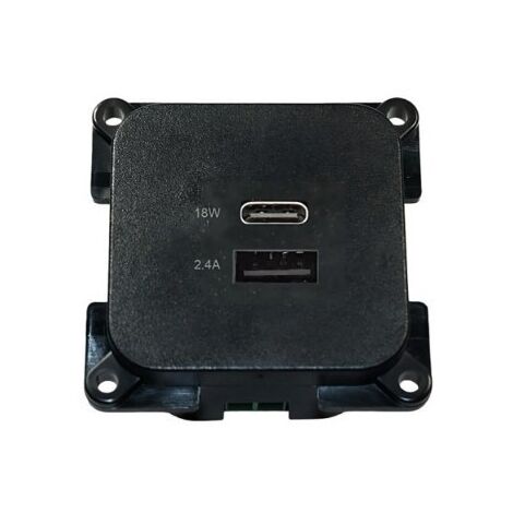 Prise USB C-Line A & C HABA pour caravane