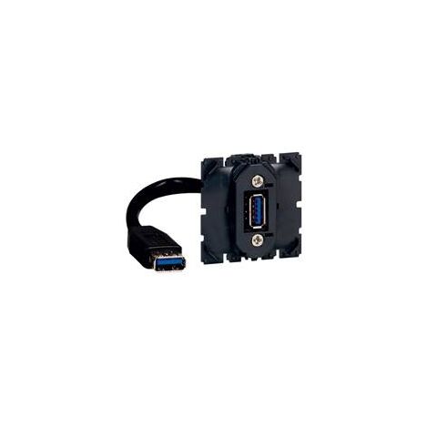 Prise USB femelle pré-connectorisée Céliane LEGRAND 067372