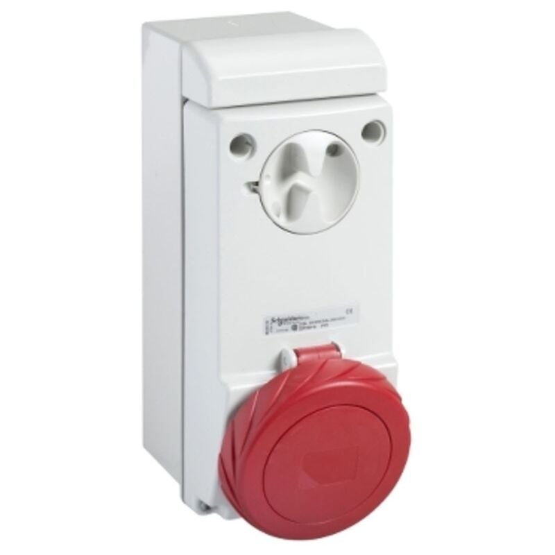 Schneider - Prise verrouillée avec boîtier IP65 3PNT 16A 380V 83086