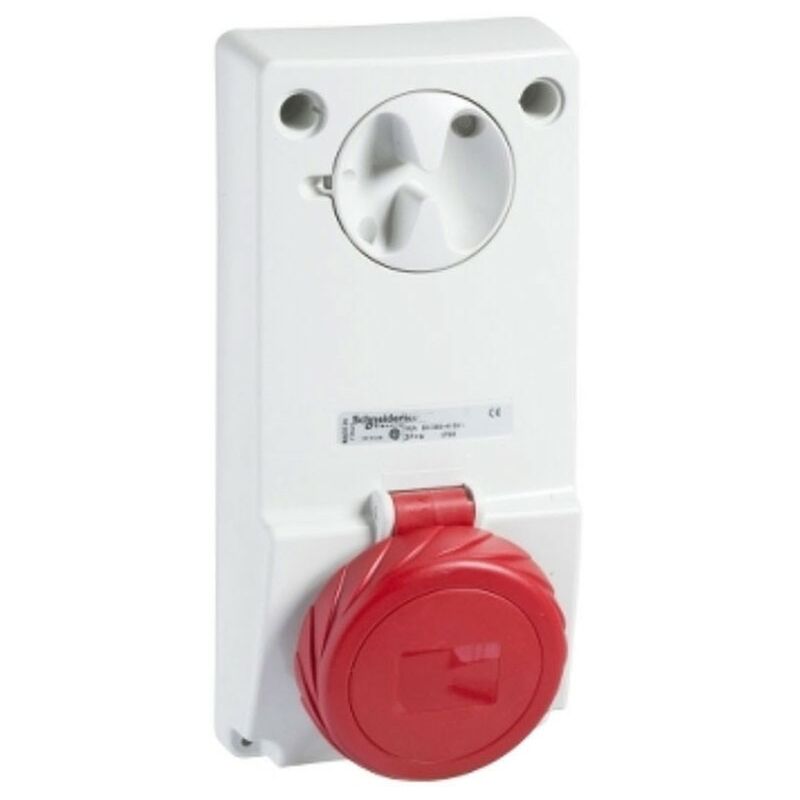 Schneider - Prise verrouillée verticale 3X32A+NT 400V IP65 82097