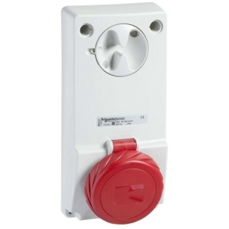 Prise verrouillée verticale Schneider 3X16A+T 400V IP65 82085