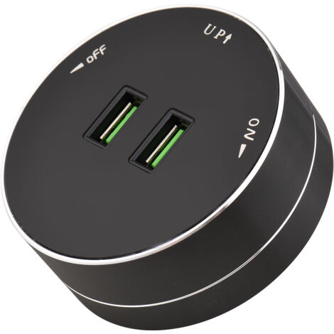 Prises de courant pour rail d'alimentation Prise de courant mobile électrique Adaptateur de rail d'alimentation pour bureau, cuisine et salon