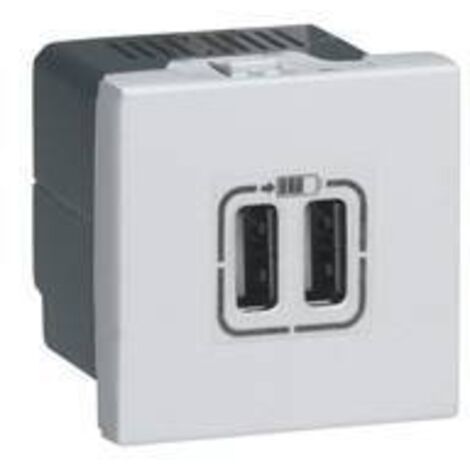 Prises de recharge universelles USB 230V en aluminium