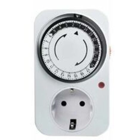 Prise Programmable Digitale Extrastar – Minuterie Électrique Économie D’Énergie, Mode Aléatoire Antivol, Silencieuse Pour Lampes & Appareils
