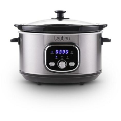 Prism Lauben Slow Cooker 3500SB Plata 3,5 Litros