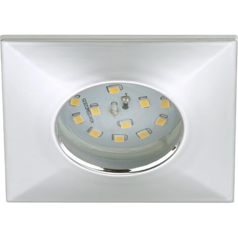 PRISMA - FARETTO LED INCASSO FISSO 1X5W400LM IP44 QUADRATO