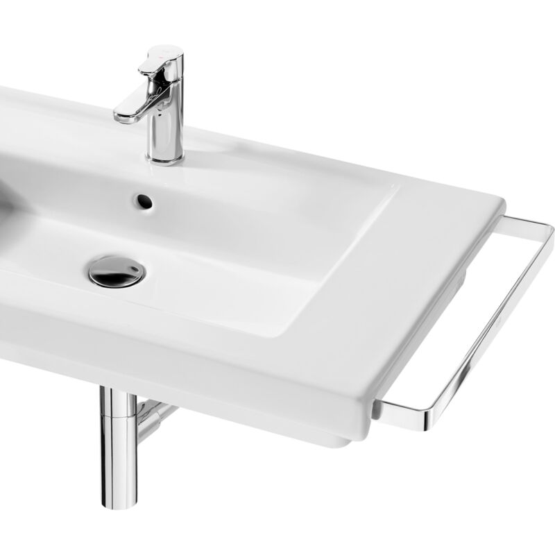 Roca - prisma porte-serviettes latéral pour lavabo Position : Droite