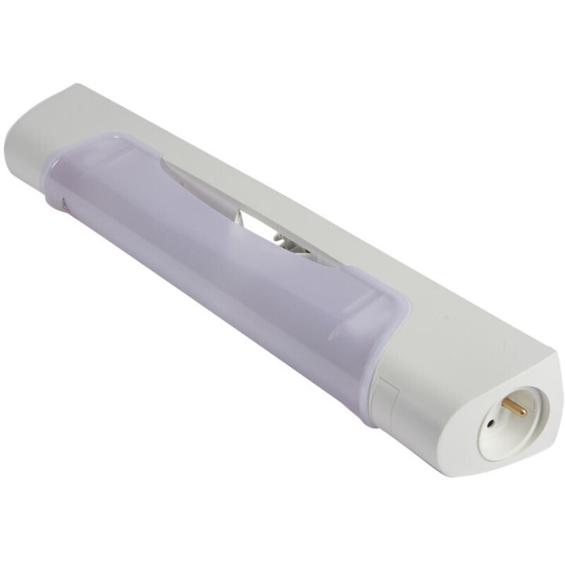 Legrand - Applique standard 470mm IP21 et IK04 Prismaline à équiper de lampe Linolite S19 avec prise 2P+T (189899)