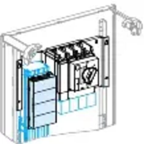PrismaSeT G Active - Bloc alim. INV-INS 320-400 - vertical (vers Linergy BW) - LVS04074