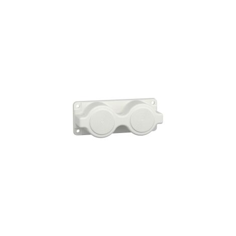PrismaSeT G Active - Plaque passe-câbles FL21 à membrane - 2 entrées - LVS08897