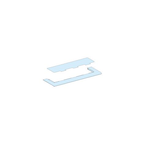 PrismaSeT G Active - Plaque support + passe-câbles plastique - coffret - armoire - LVS08880