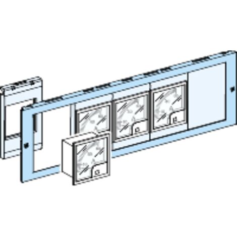 PrismaSeT G Active - Plastron découpé 3M - L600 - pour 5 appareils 72x72 - 96x96 - LVS03904