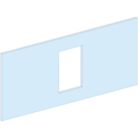 PrismaSeT G Active - Plastron INS/INV 250-4M-L=600-horiz.-fixe-Cde rot.-RAL9003 - LVS03231