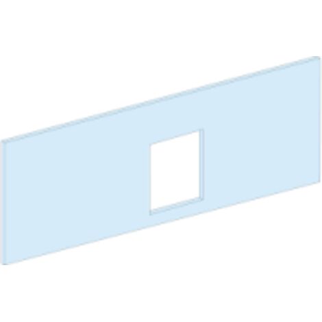 PrismaSeT G Active - Plastron NSX250-4M-L=600-horiz. -fixe-Cde maneton-RAL9003 - LVS03232