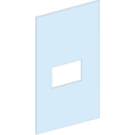 PrismaSeT G Active - Plastron NSX250 vertical fixe-cde maneton-rotative - L250mm - LVS03253