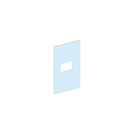 PrismaSeT G Active - Plastron NSX630-12M-L300-vertical-Cde rotative-RAL9003 - LVS03283