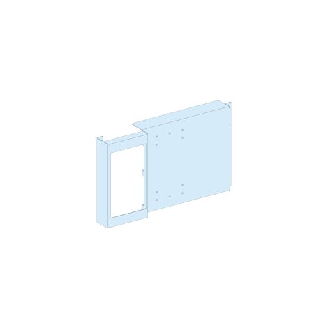 PrismaSeT G Active - Platine NSX-INS630 vertical - fixe - Cde maneton - RAL9003 - LVS03073