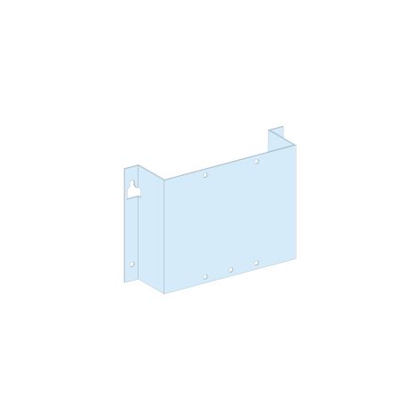 PrismaSeT G Active - Platine NSX250 vertical-fixe-Cde rotative-L300-RAL9003 - LVS03051