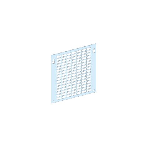 PrismaSeT G Active - Platine perforée plate - 4M - L600-coffret-armoire-RAL9003 - LVS03170