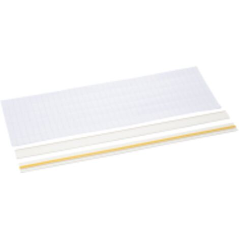 PrismaSeT G Active - Porte-étiquettes adhésives - L=650mm - H=36mm - lot de 12 - LVS08908