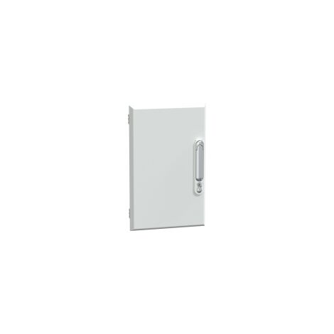 PrismaSeT G Active - Porte pleine gaine d'extension 9M - L300 - RAL9003 - LVS08183