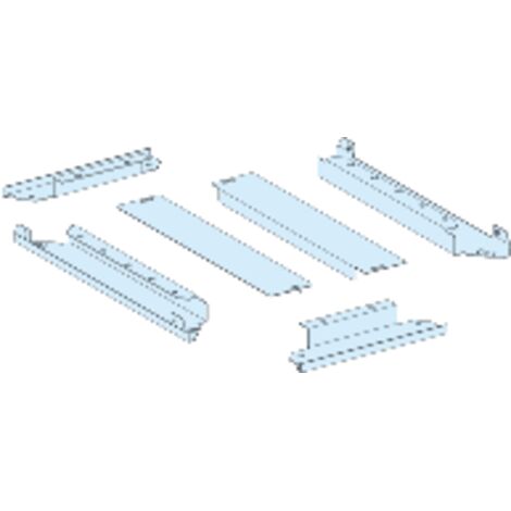 PrismaSeT P Active - Plaque passe-câbles pleine IP30 - L400 P400 - LVS08494
