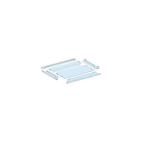 PrismaSeT P Active - Plaque passe-câbles pleine IP30 - L800 P400 - LVS08498