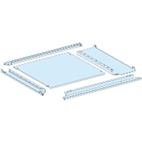 PrismaSeT P Active - Plaque passe-câbles pleine IP55 - L650+150 P400 - LVS08487