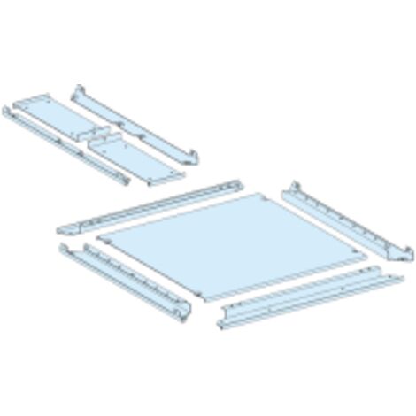 PrismaSeT P Active - Plaque passe-câbles pleine IP55 - L650+150 P600 - LVS08687