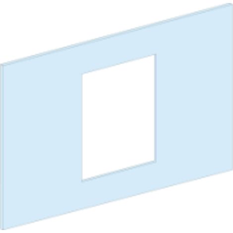 PrismaSeT P Active - Plastron NS800/1600 - 7M - fixe - vertical - TéléCde - L650 - LVS03701