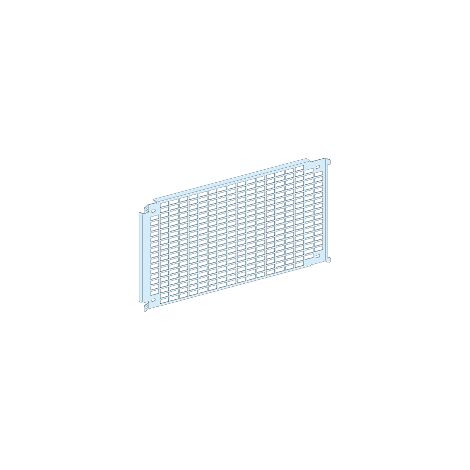 PrismaSeT P Active - Platine perforée 6M + 4 traverses pour réglage en prof. - LVS03572