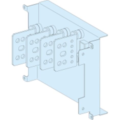 PrismaSeT P Active - Raccordement aval reporté NSX400/630 - débro/socle - 4P - LVS04460