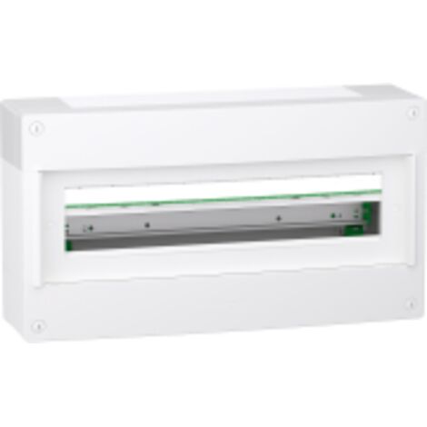 PrismaSeT XS - Coffret plastique saillie 1 rangée 24 modules - sans porte - LVSXT124