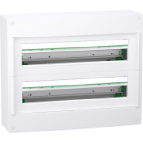 PrismaSeT XS - Coffret plastique saillie 2 rangées 24 modules - sans porte - LVSXT224
