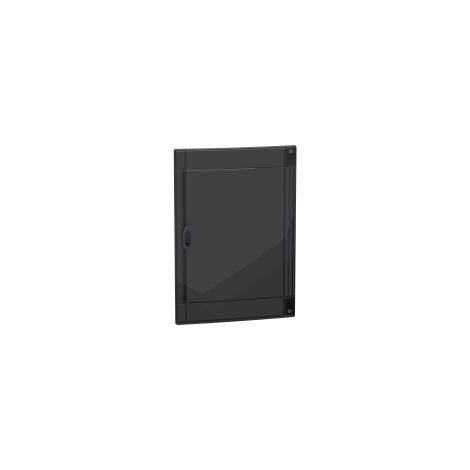 PrismaSeT XS - Porte fumée RAL9003 pour coffret encastré 3 rangées 18 modules - LVSXDS318