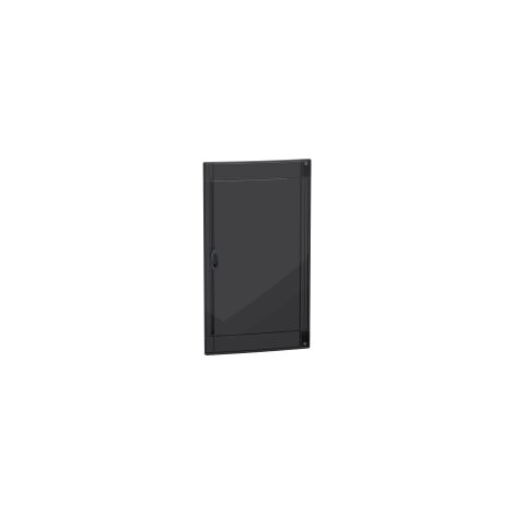 PrismaSeT XS - Porte fumée RAL9003 pour coffret encastré 4 rangées 18 modules - LVSXDS418