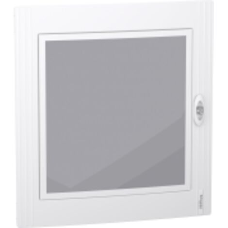 PrismaSeT XS - Porte transparente RAL9003 pour coffret saillie 3R 24 modules - LVSXDT324