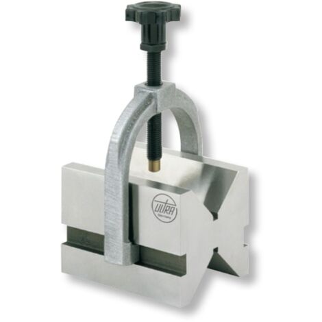 Prismen mit Spannbügel inox (Stück) Stahl gehärtet 2 Auflageflächen 75x55x55mm GG-0,004mm
