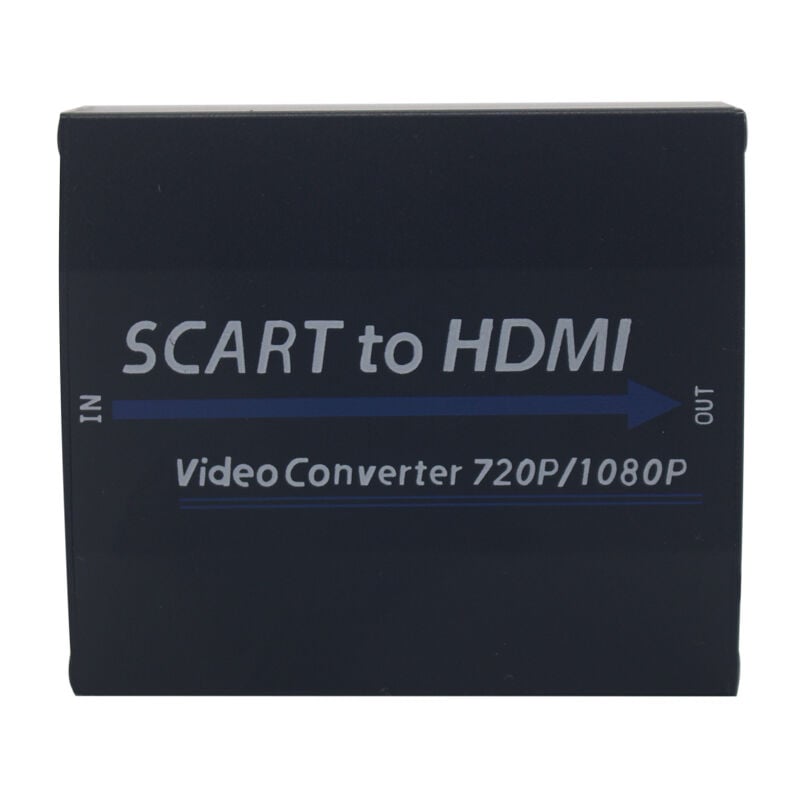 Tlily - PéRitel 1080P à hdmi Adaptateur Convertisseur avec Audio Video Composite pour tv dvd Sky Box