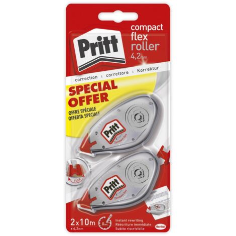 Pritt 2115719 film/bande correcteur 10 m Multicolore 2 pièce(s)